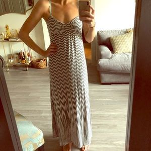 Gray chevron maxi dress - Roxy
